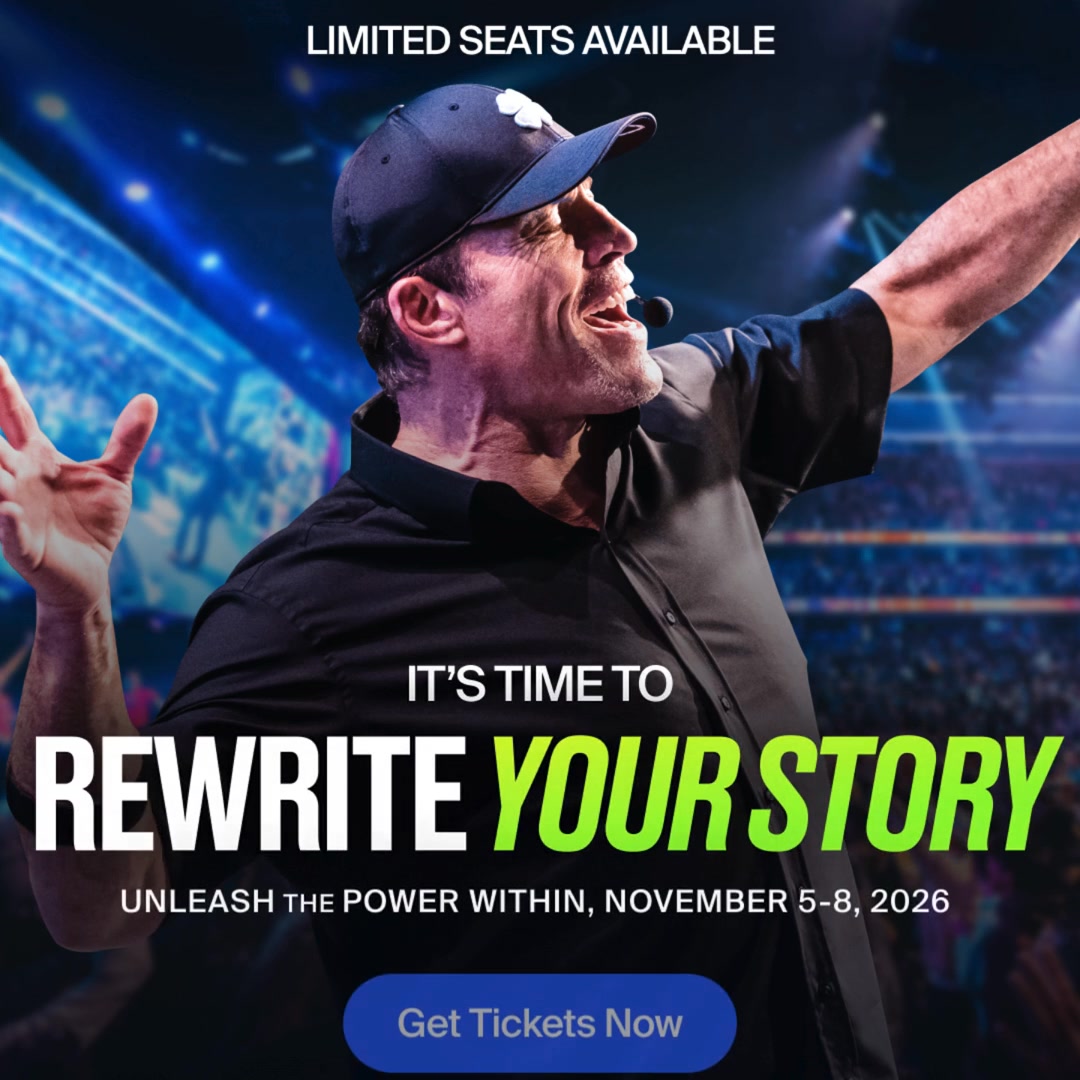 Tony Robbins Facebook ad