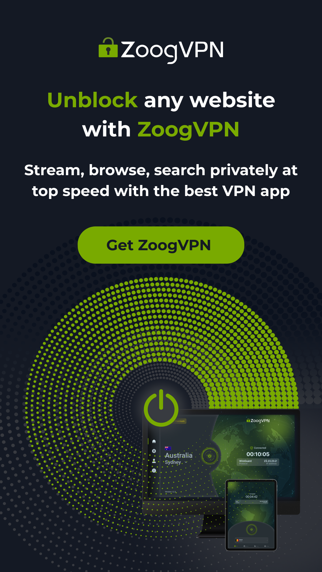 Zoog VPN Facebook ad