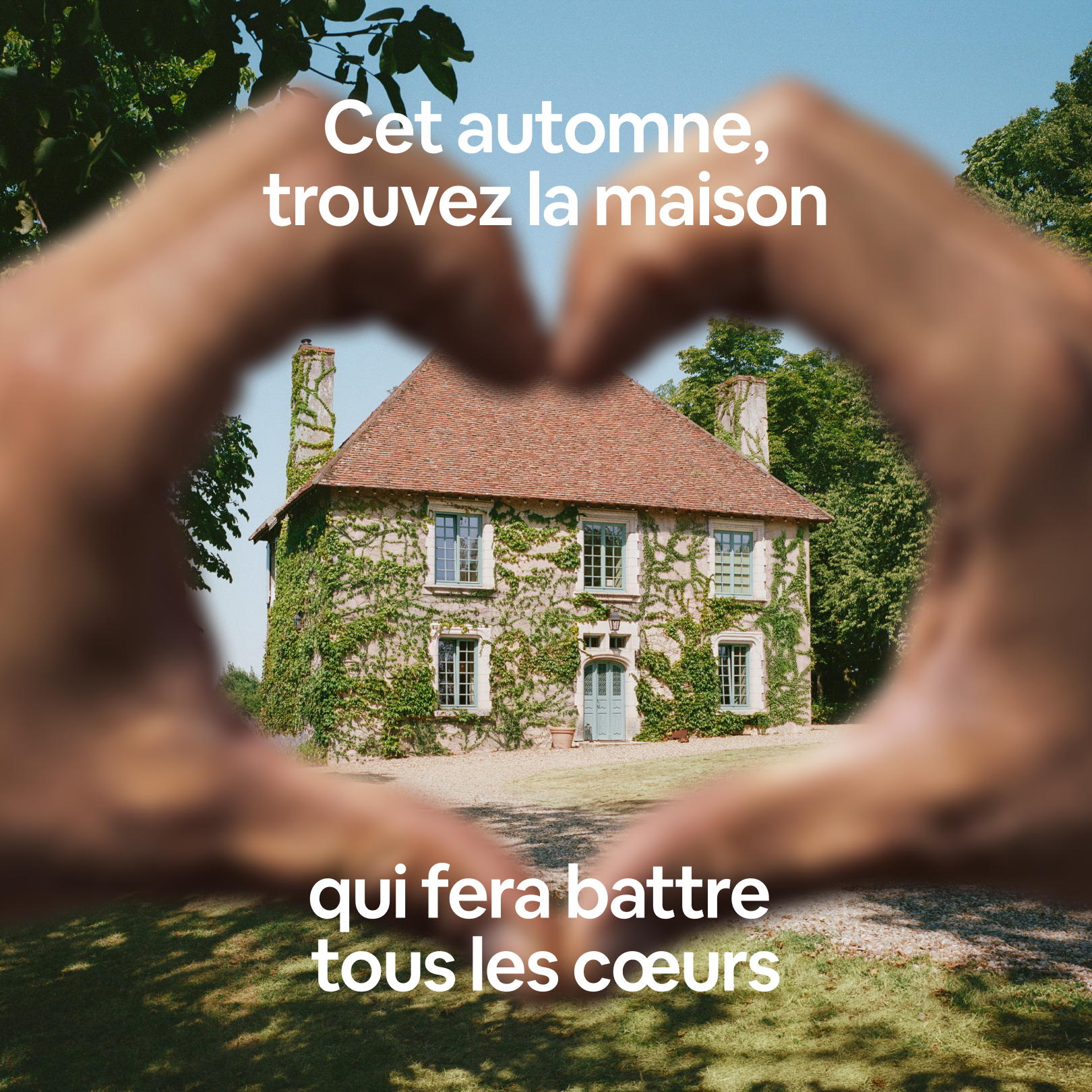 Airbnb Facebook ad: Trouvez la maison idéale