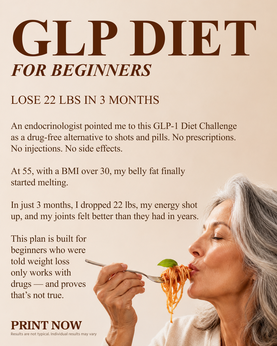 Eat Smart Every Day Facebook ad: It Only Takes 2 Weeks to Make a Difference