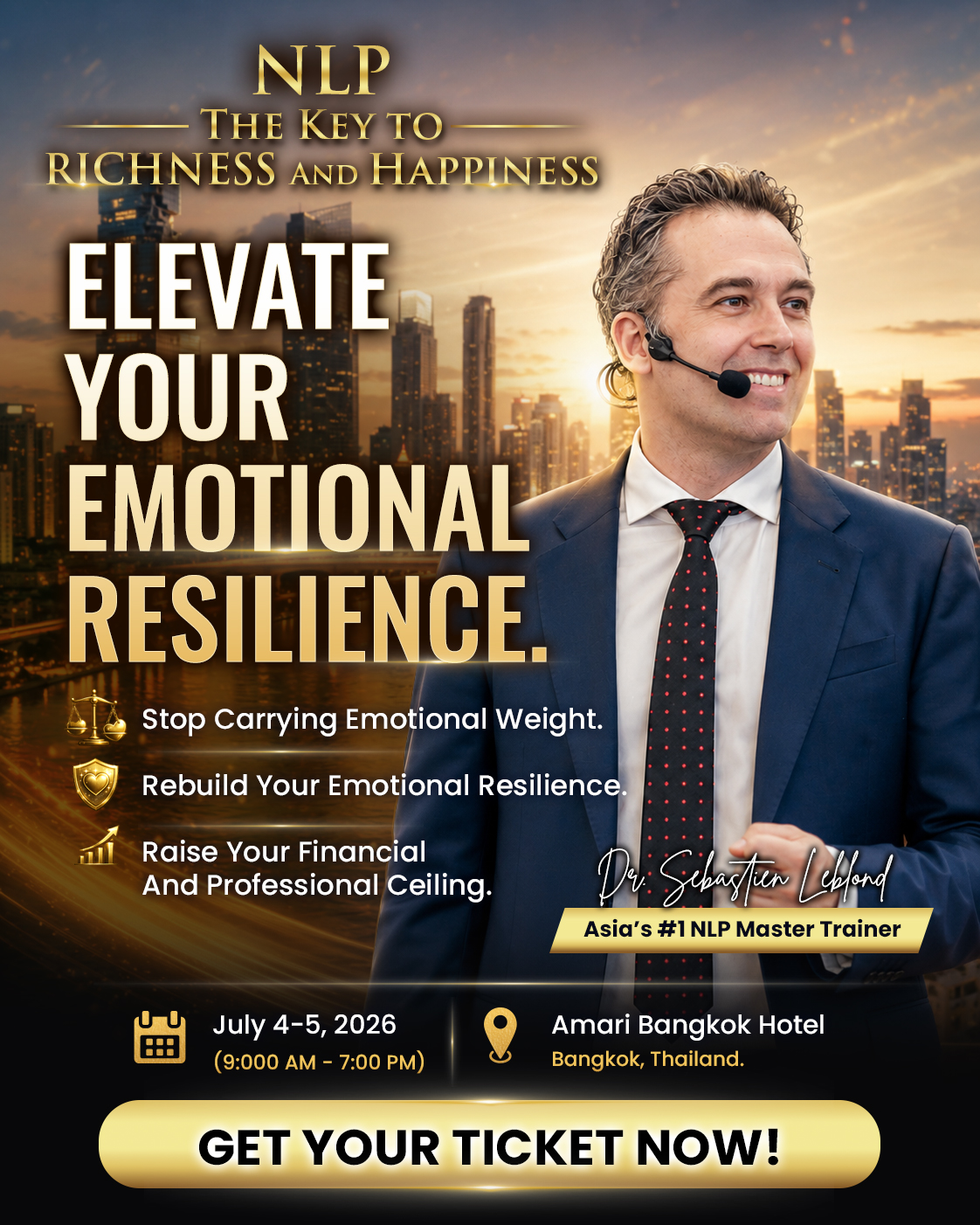 NLP Top Coach Bangkok Thailand Facebook ad