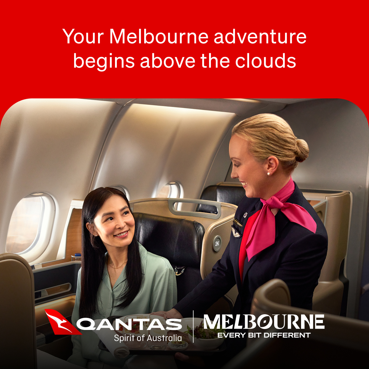 Qantas Facebook ad