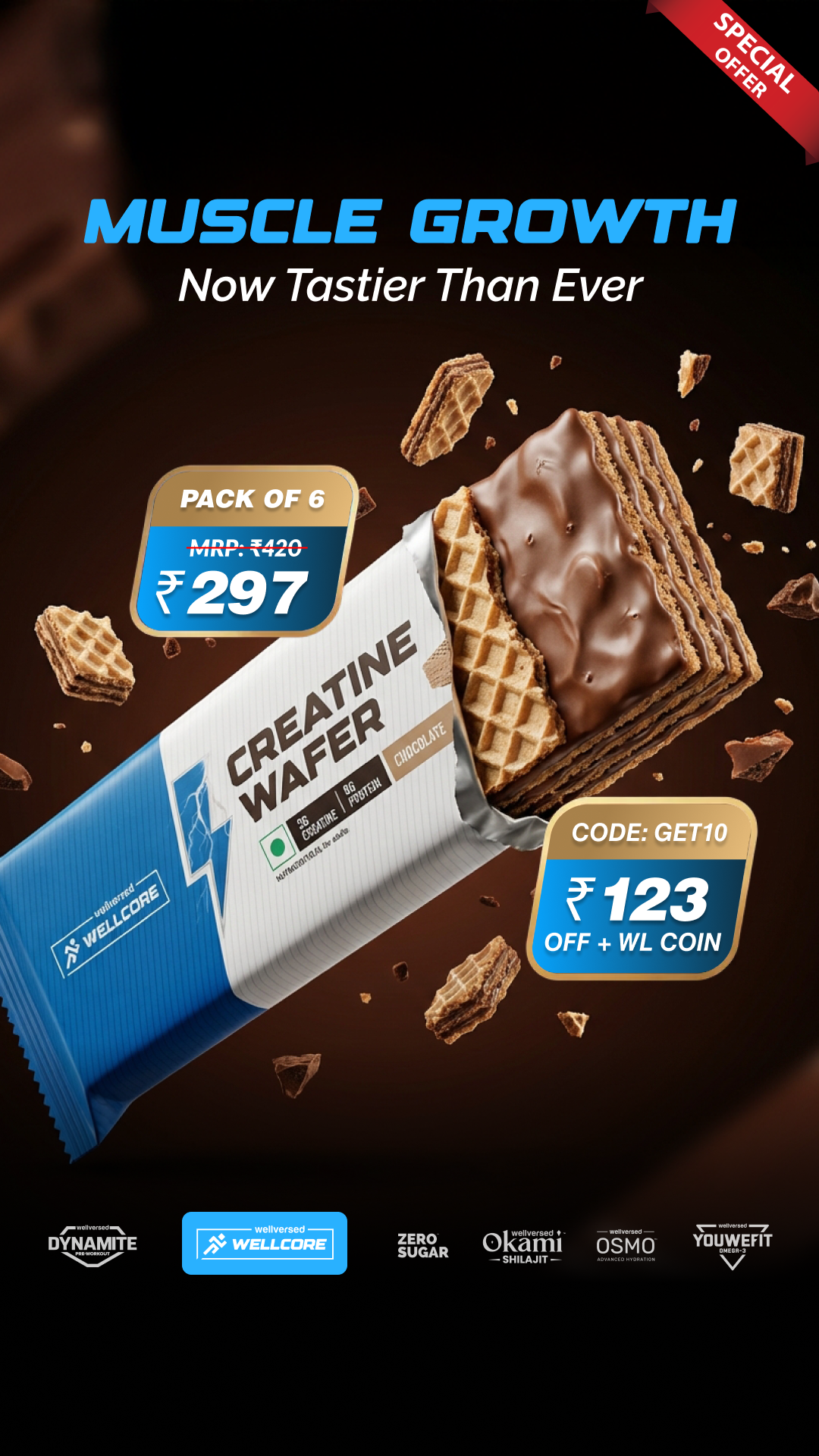 Wellcore - Wellversed Brand Facebook ad