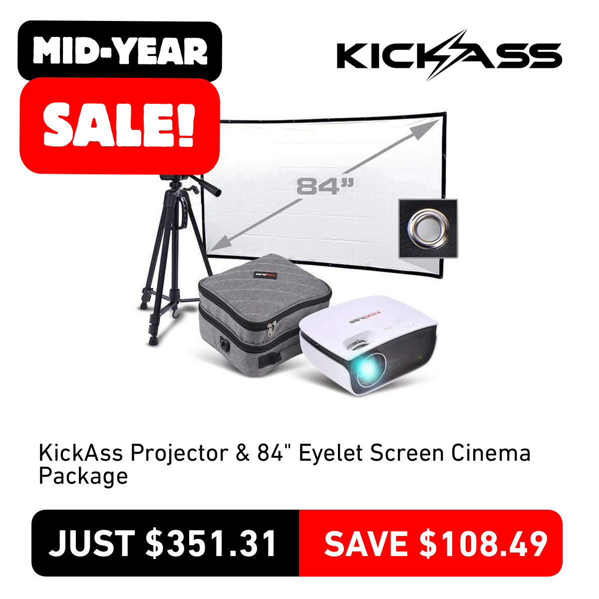 KickAss Products Facebook ad