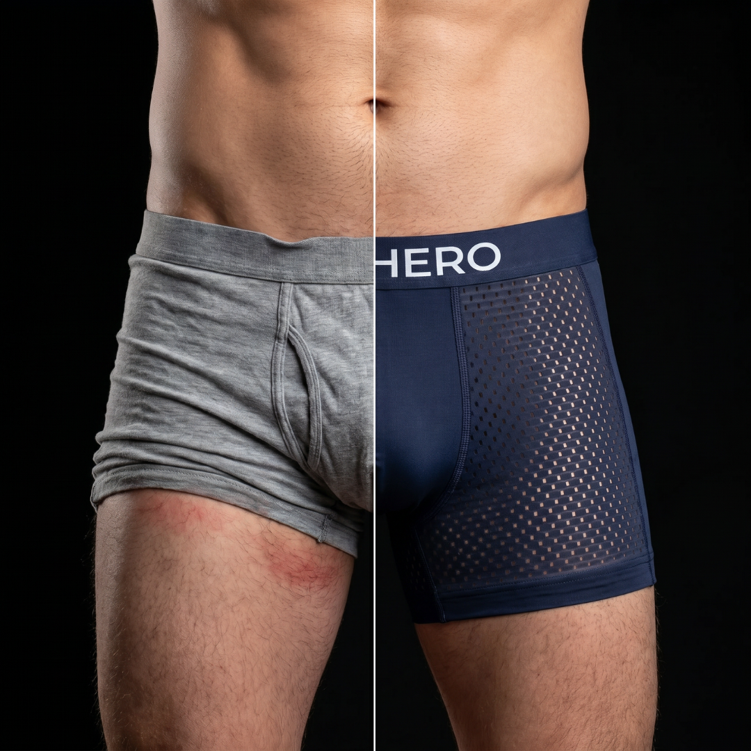 Tested by men Facebook ad