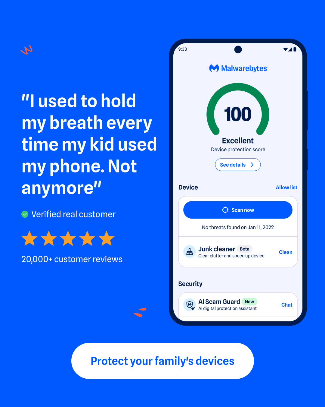 Malwarebytes Facebook ad