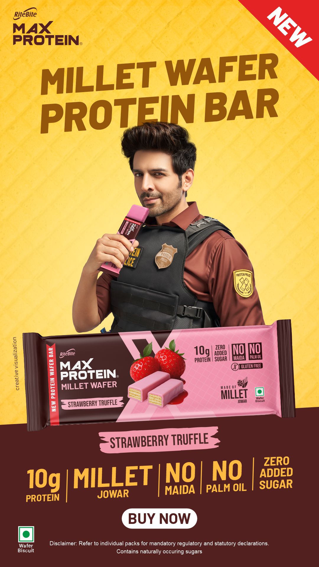 Max Protein Snacks Facebook ad