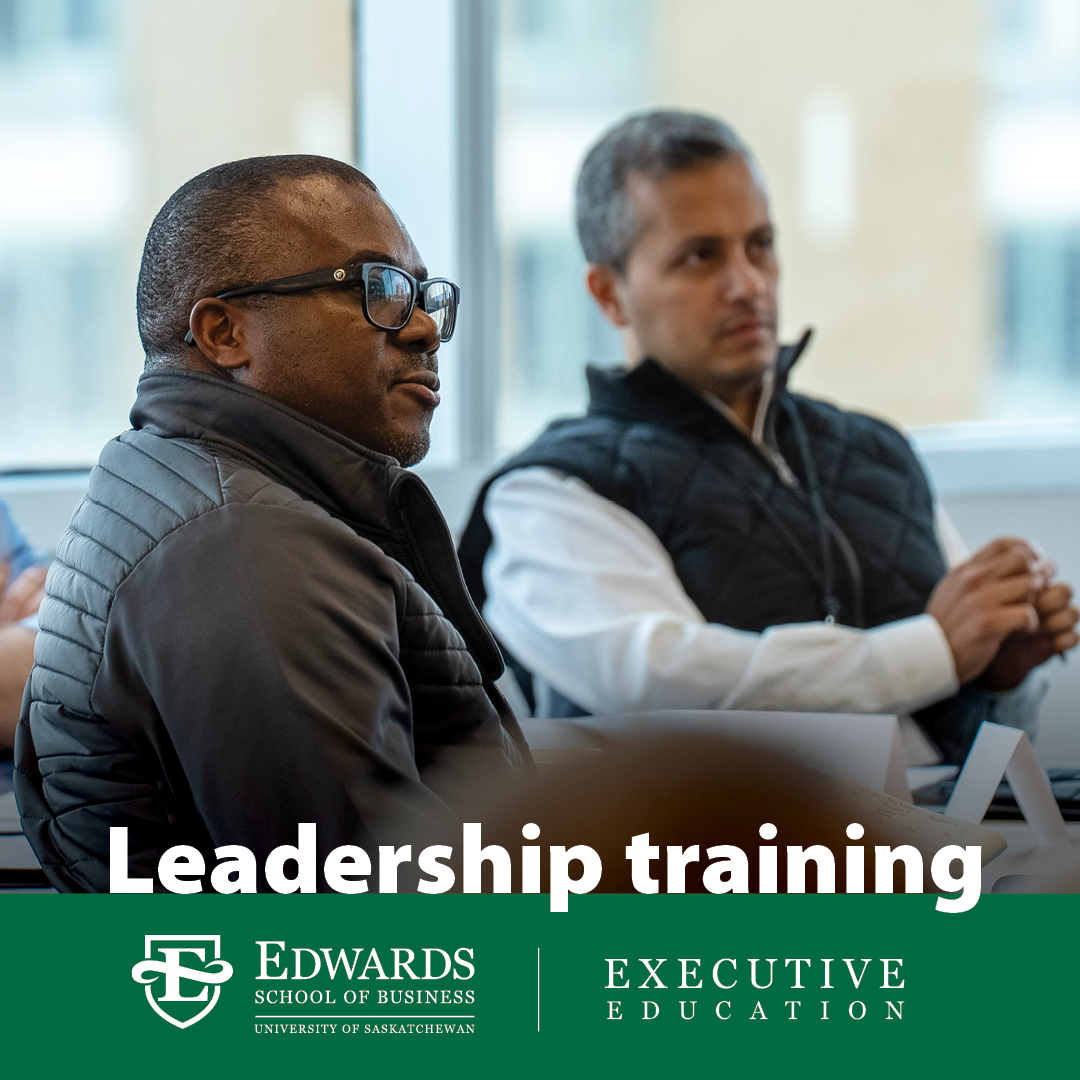 Edwards Executive Education Facebook ad: From emerging leaders to seasoned executives, Edwards…
