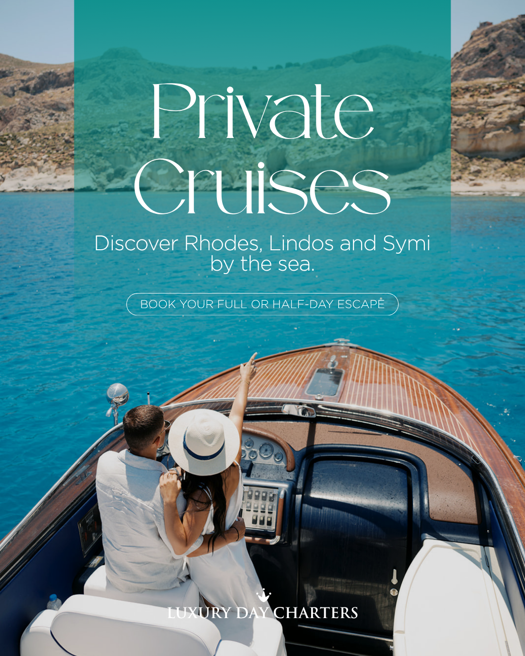 Luxury Day Charters Facebook ad