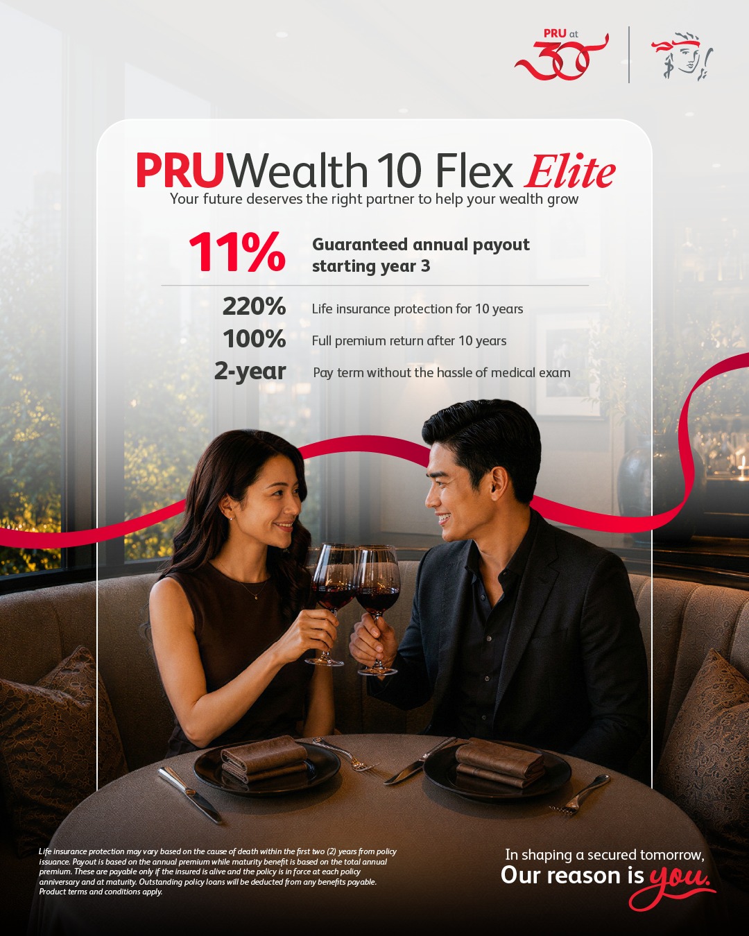 Pru Life UK Facebook ad
