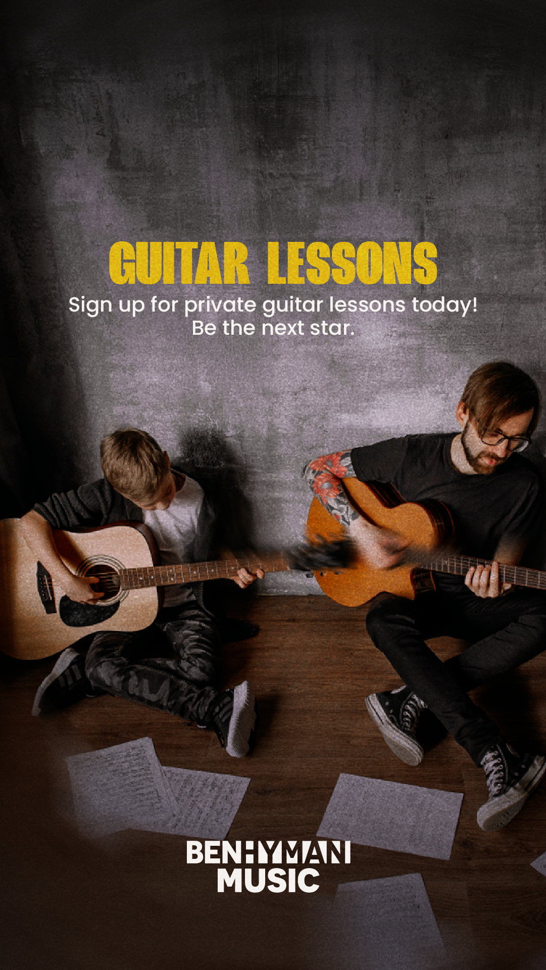 Ben Hyman Music Facebook ad from Jun 7, 2026