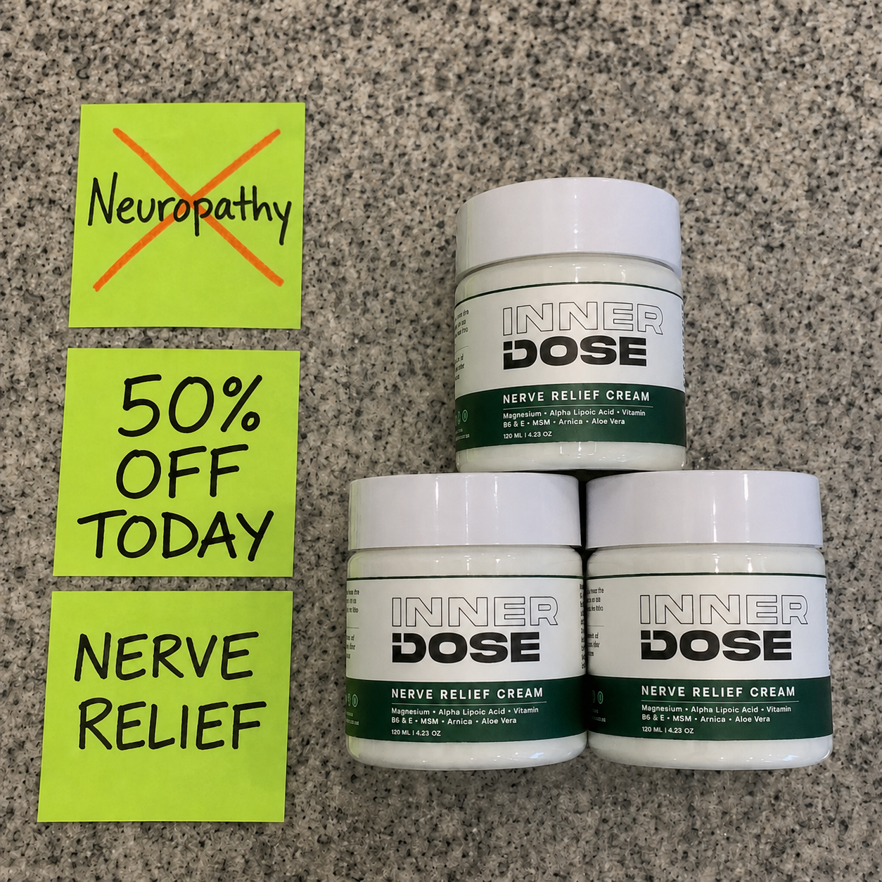 Inner Dose Facebook ad