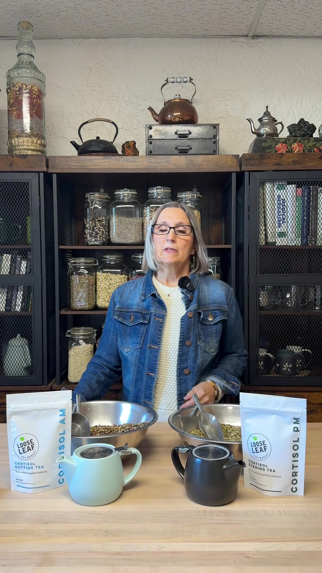 Loose Leaf Tea Market Facebook ad: The Complete Cortisol Bundle
