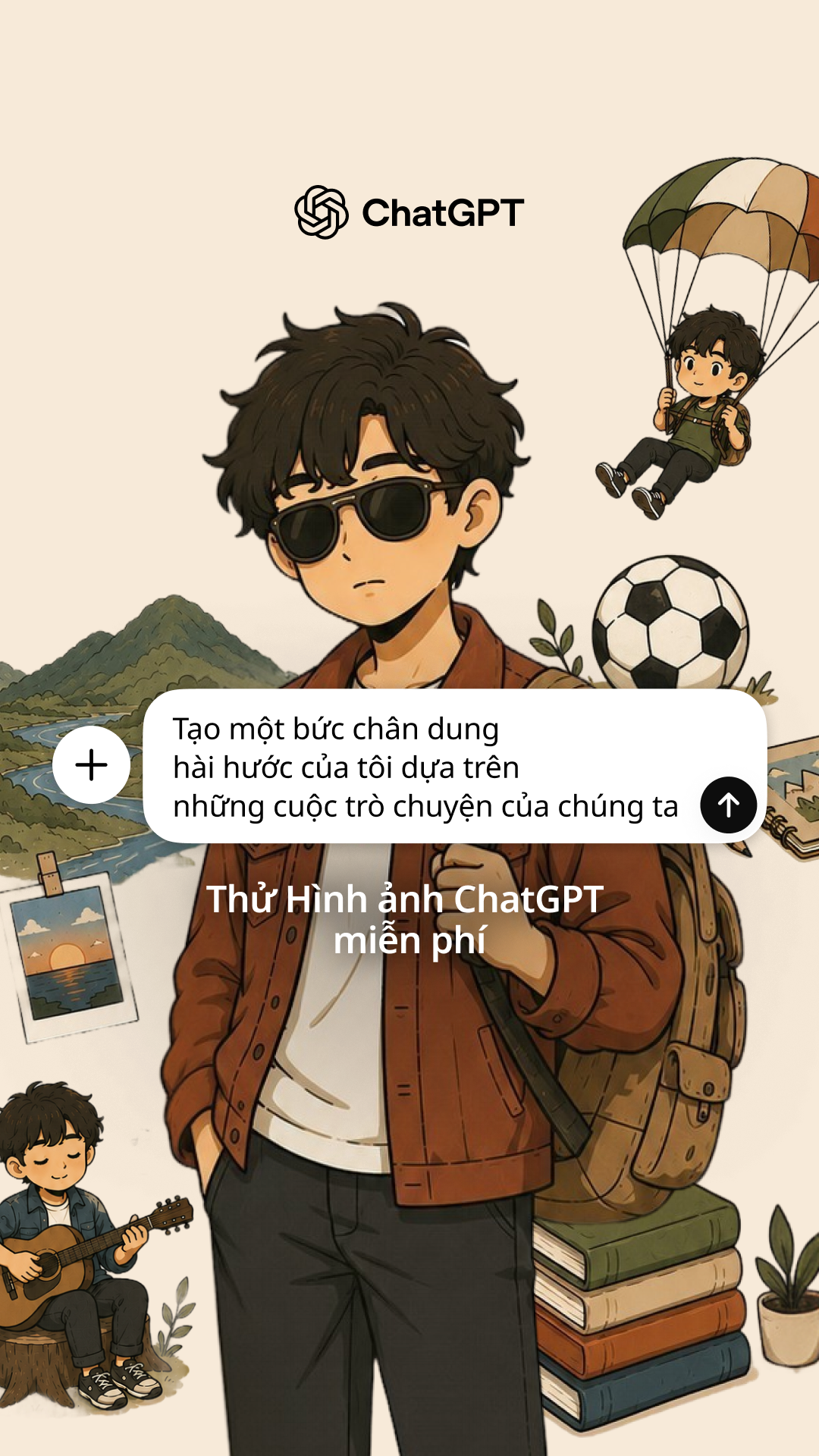 ChatGPT Facebook ad