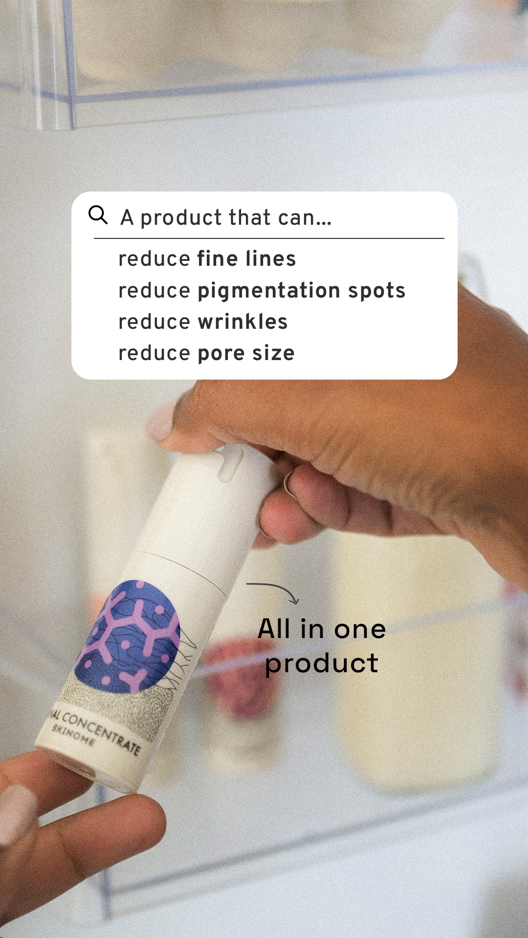 Skinome Facebook ad