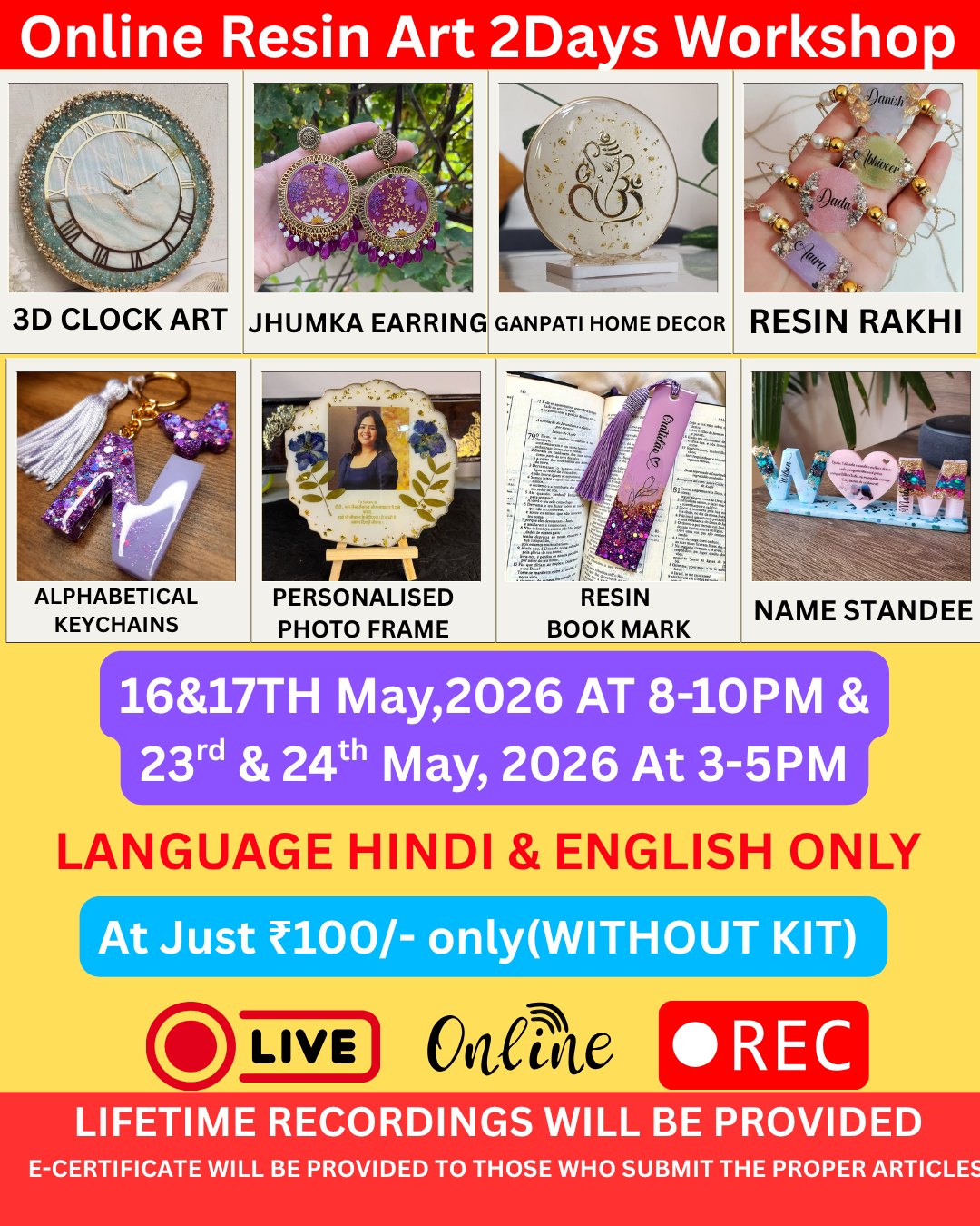 Creative Artistic Society Facebook ad