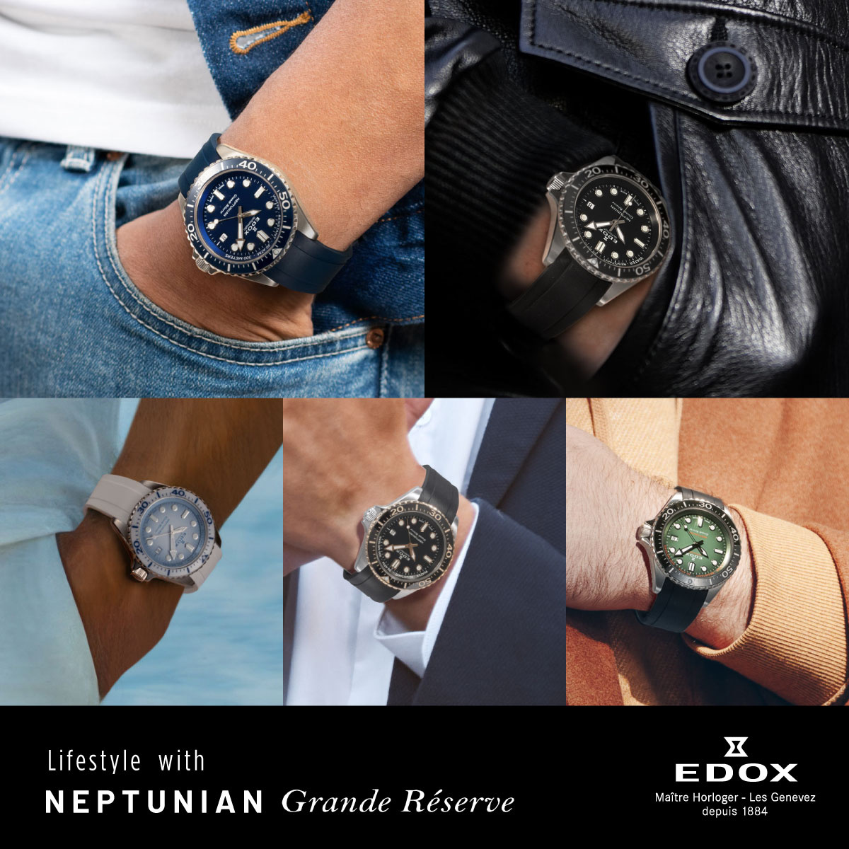 Edox Swiss Watches エドックス Facebook ad