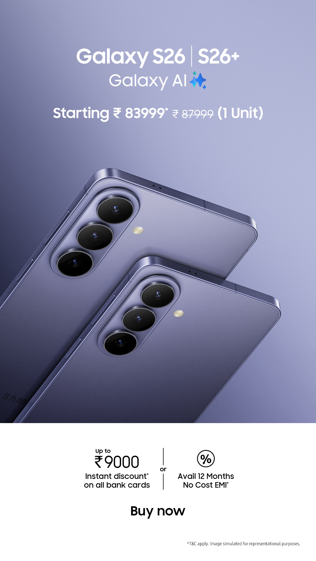 Samsung Facebook ad