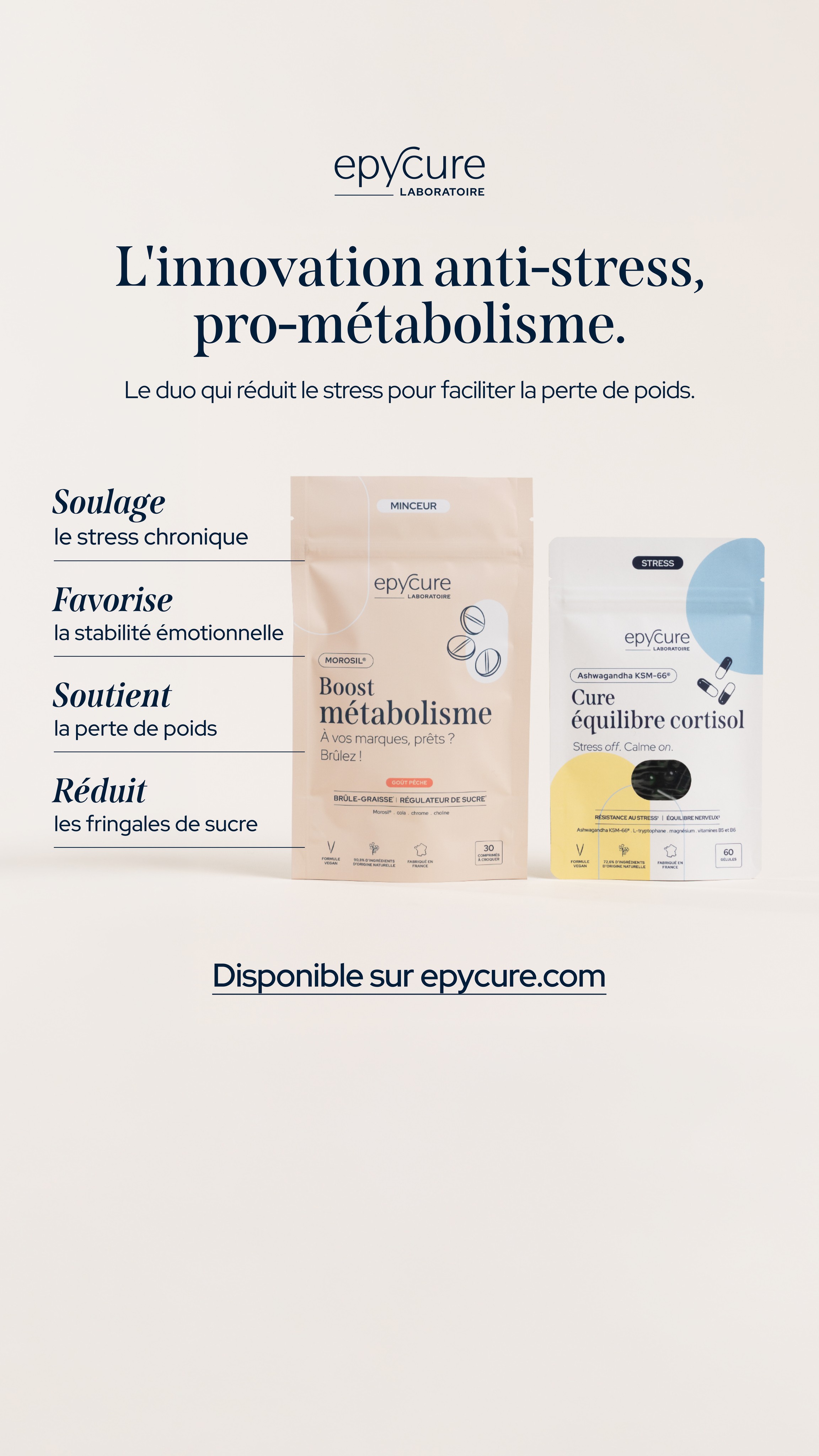 Epycure Facebook ad