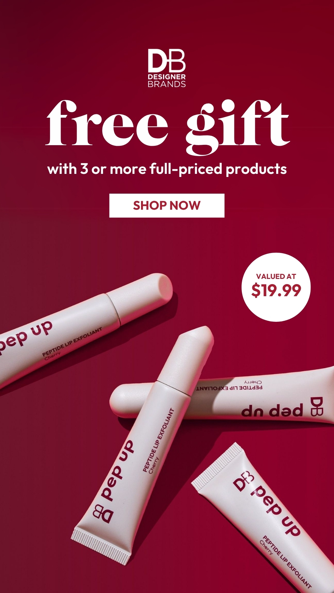 Designer Brands Cosmetics Facebook ad