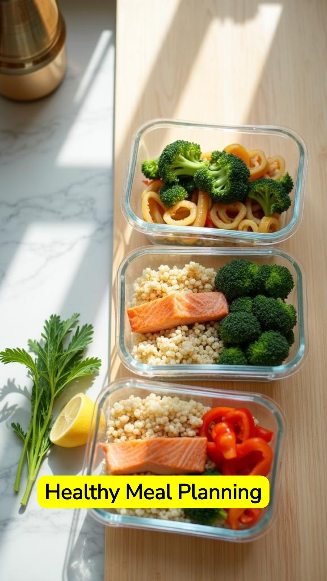 GetSearching Visionary Facebook ad: Healthy Meal Planning.