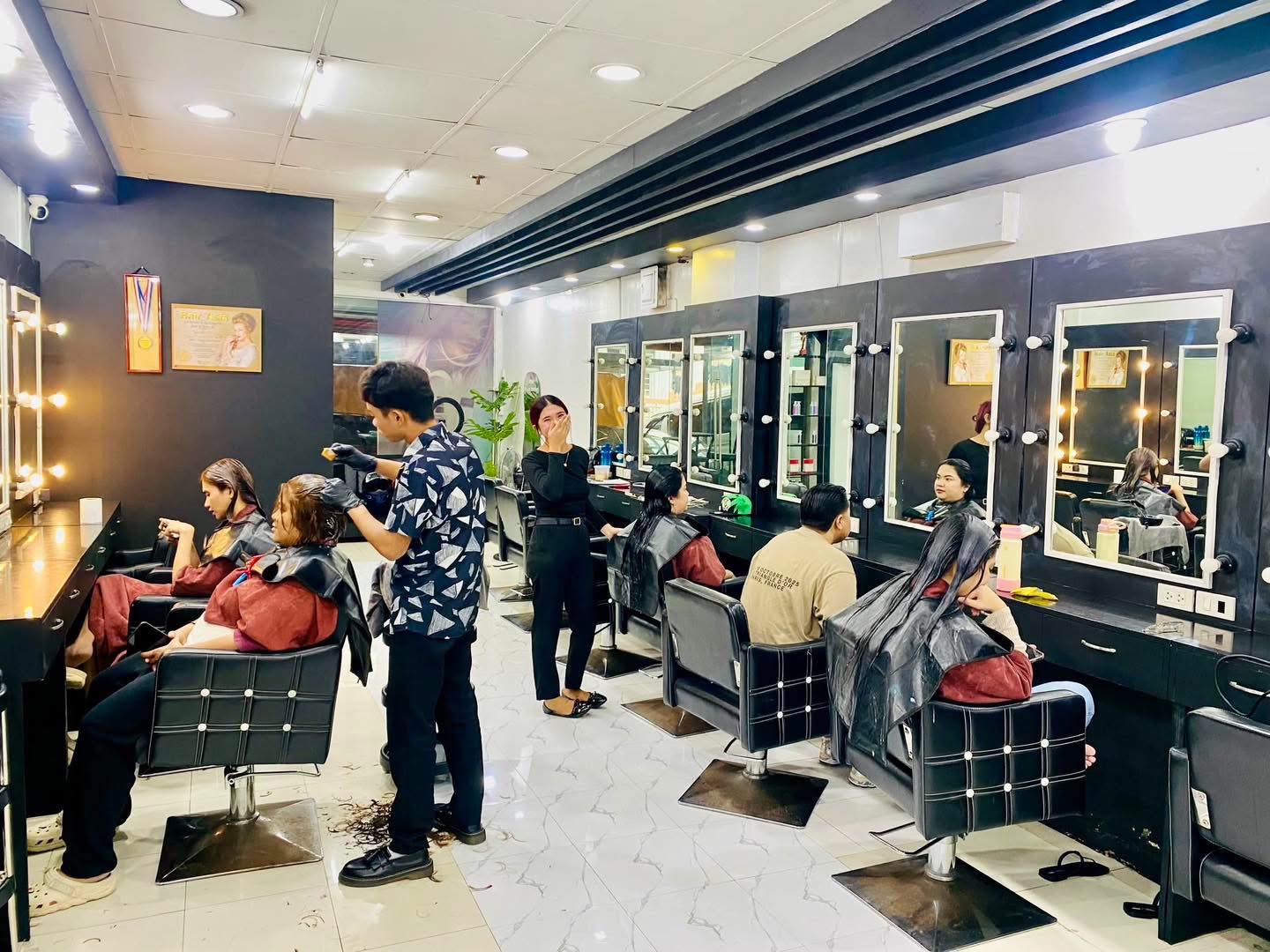 Sandrealee Salon Visayas Avenue Facebook ad: ALL TIME FAVORITE