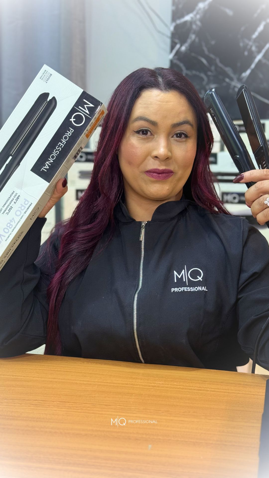 MQ Professional Hair Styling Facebook ad: Qual Temperatura Usar na PRO 480 Velox?