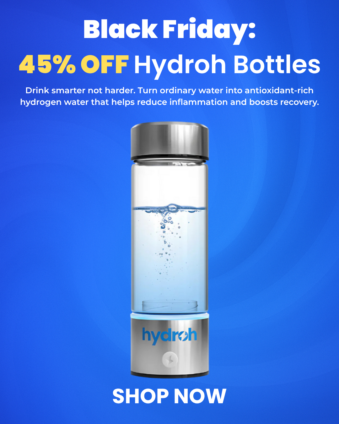 Hydroh Facebook ad