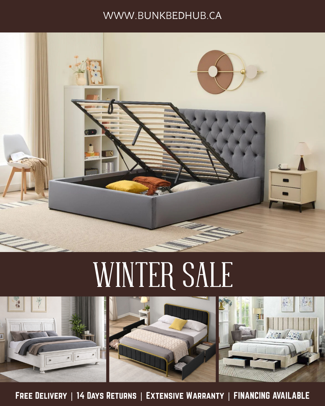 Bunk Bed Hub Facebook ad