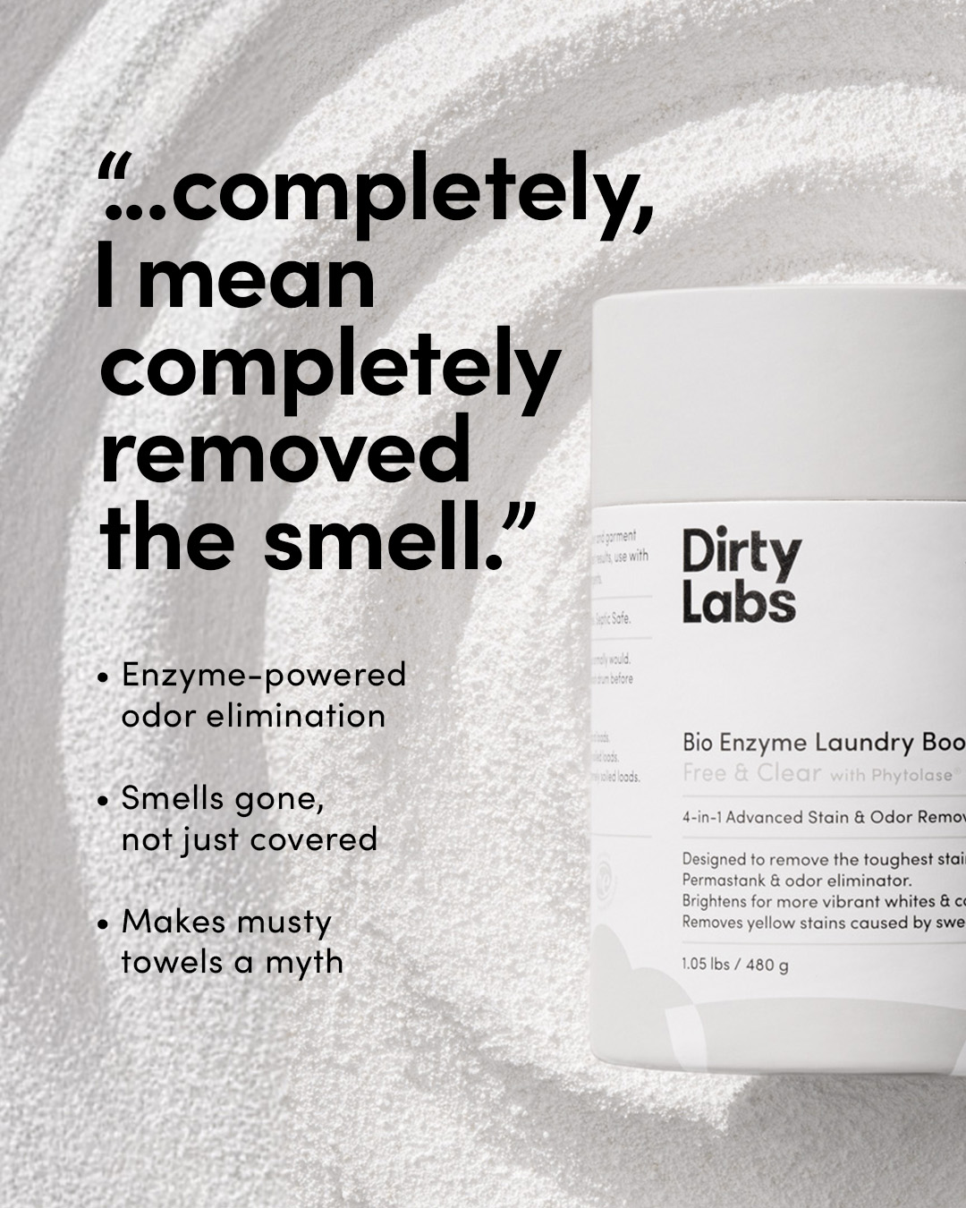 Dirty Labs Facebook ad