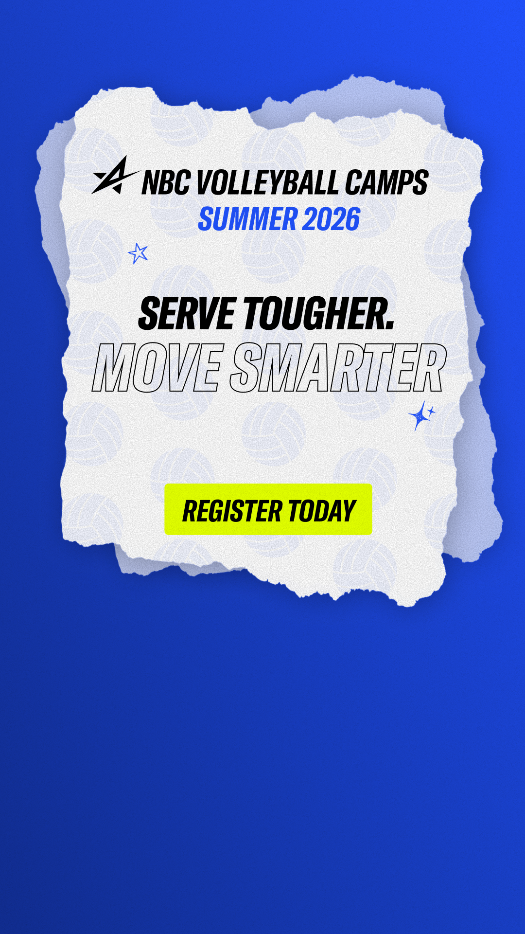 NBC Volleyball Camps! Facebook ad from May 18, 2026