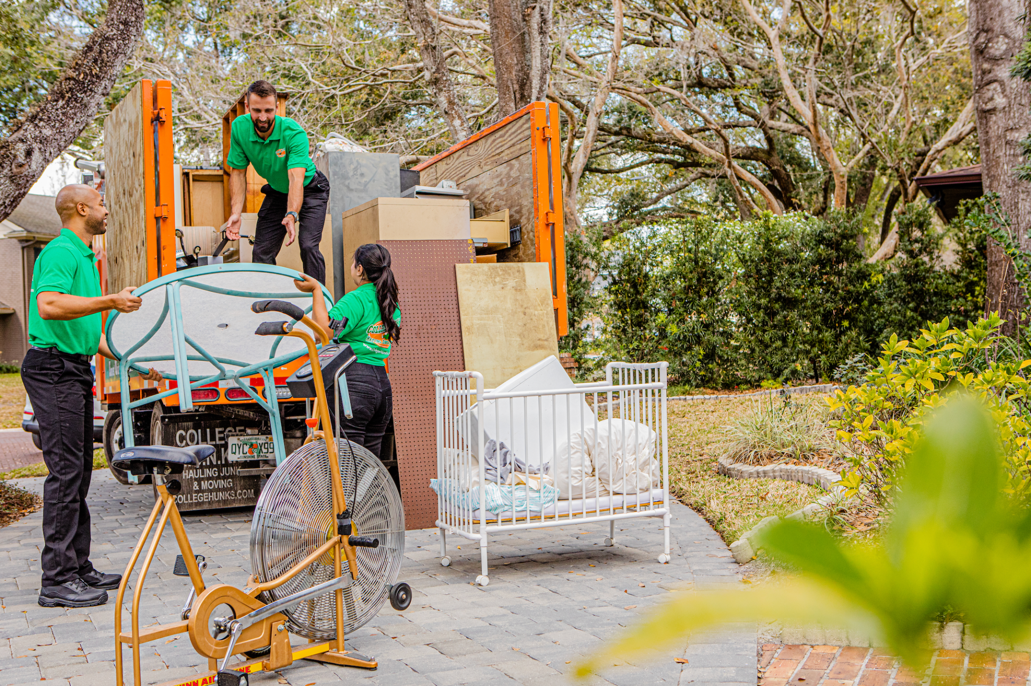 College Hunks Hauling Junk and Moving Northern Virginia Facebook ad