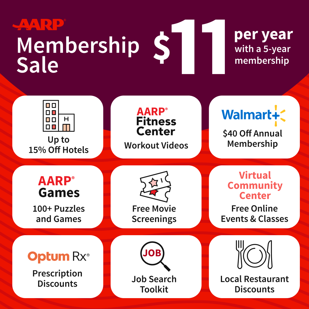 AARP Facebook ad