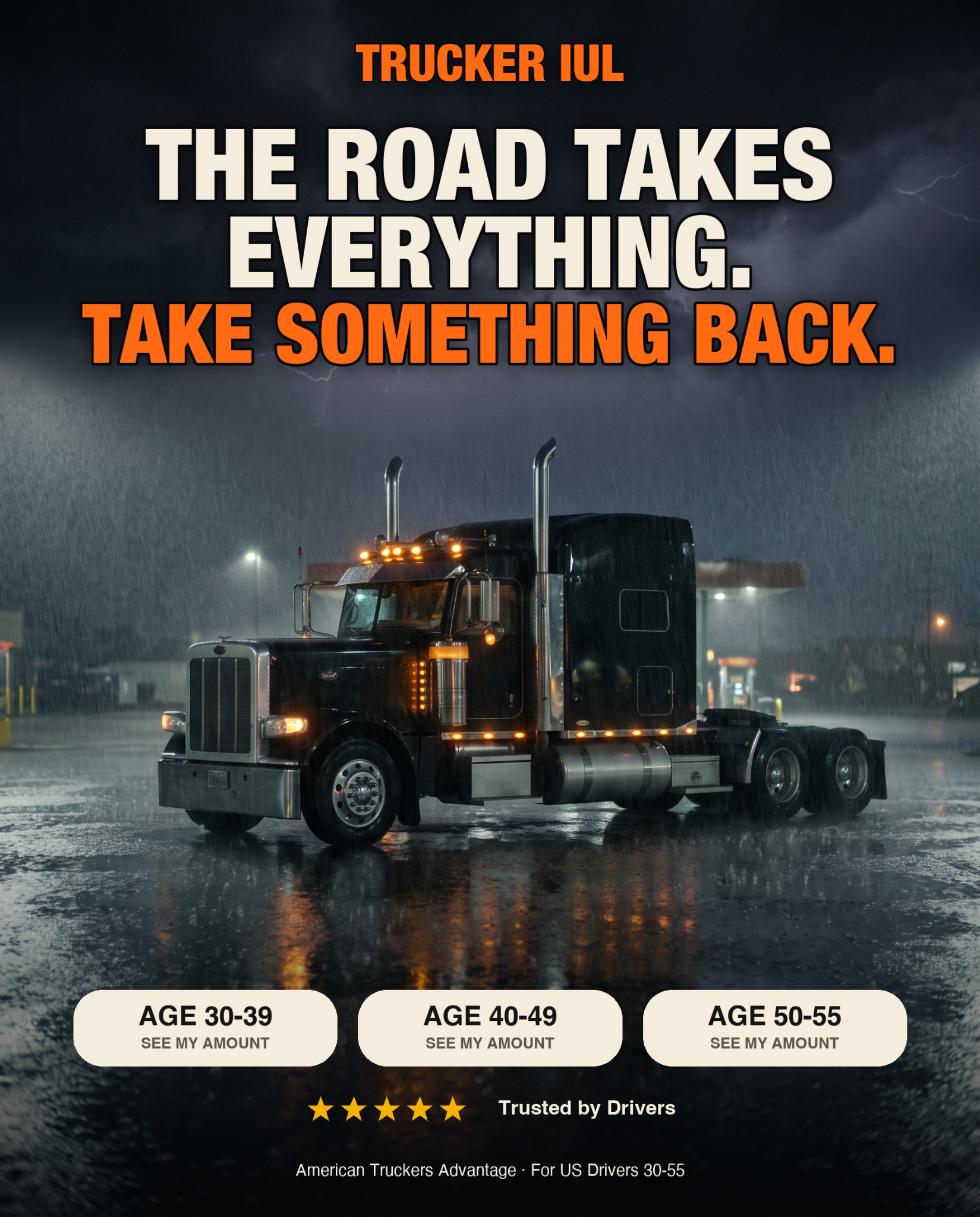 The American Trucker Advantage Facebook ad