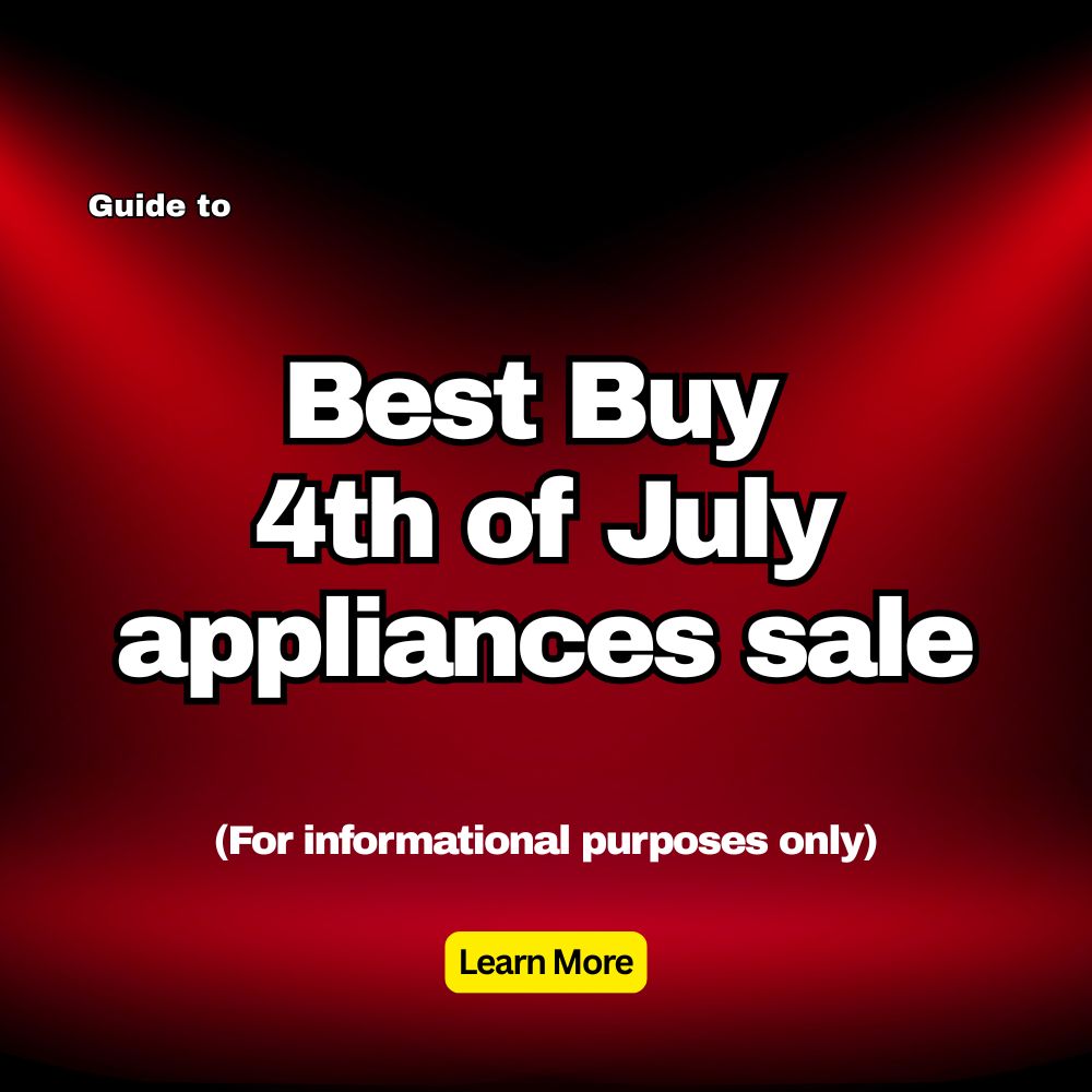 Daily Discover Facebook ad: Best Buy 4th of July Appliances Sale: Home Electronics…