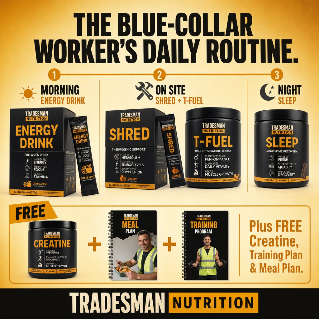 Tradesman Nutrition Facebook ad