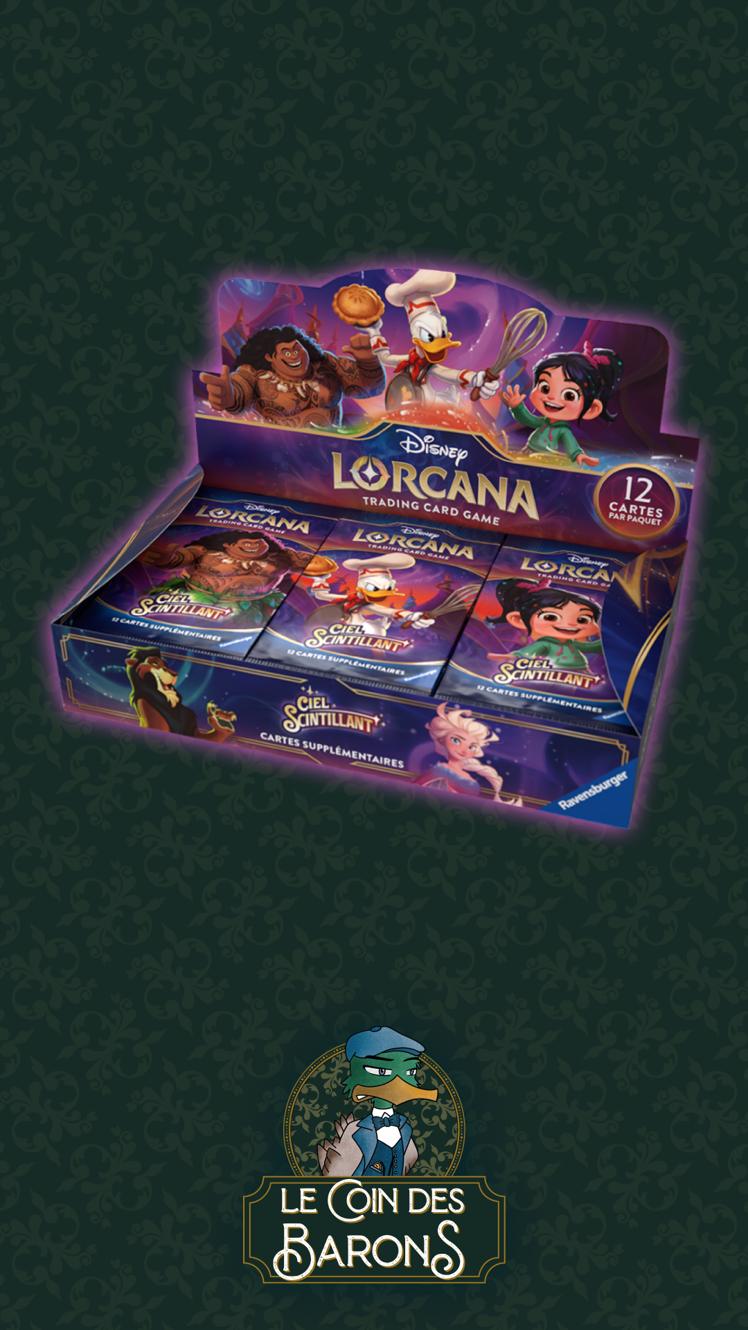 Le Coin des Barons TCG Facebook ad from Dec 16, 2024
