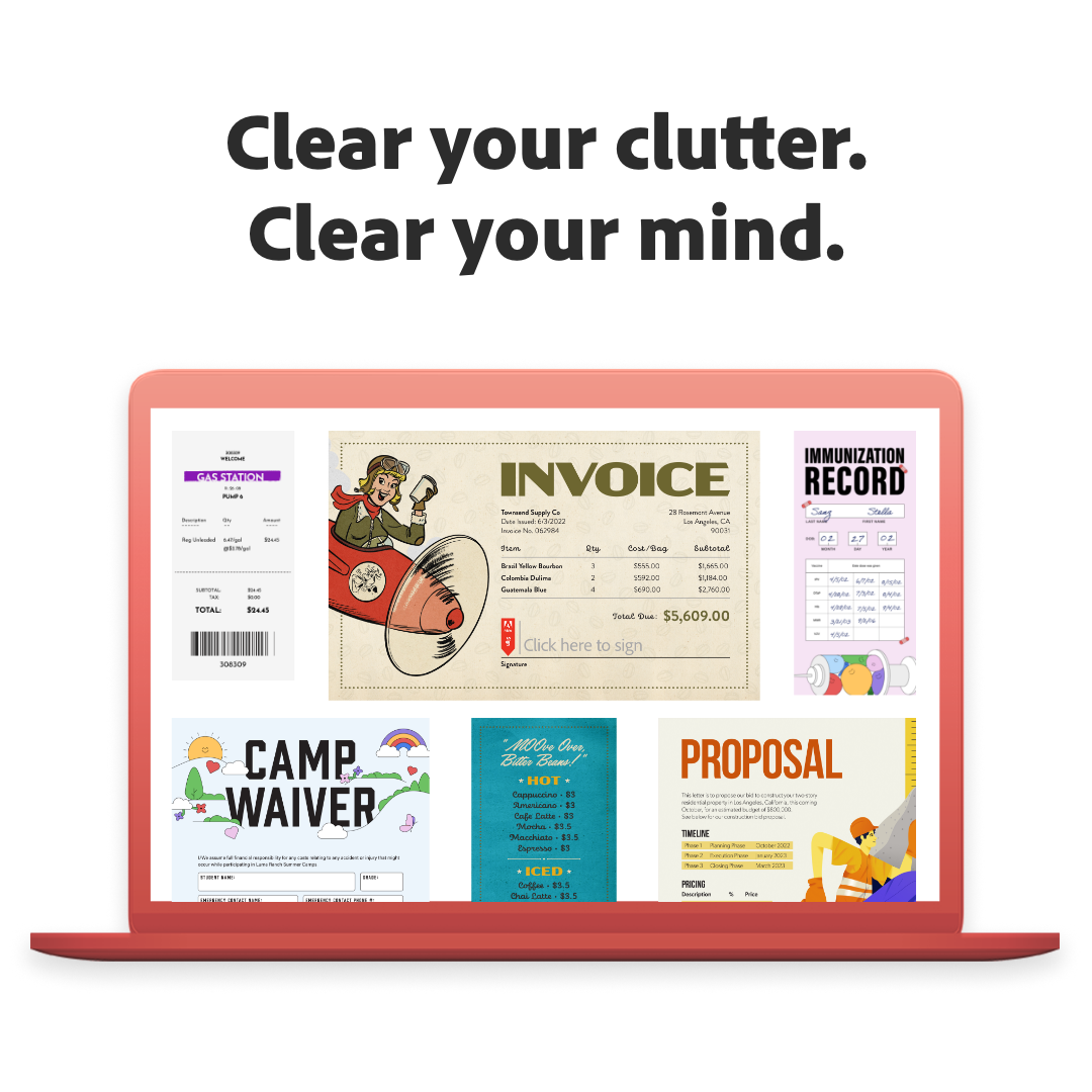 Adobe Acrobat Facebook ad