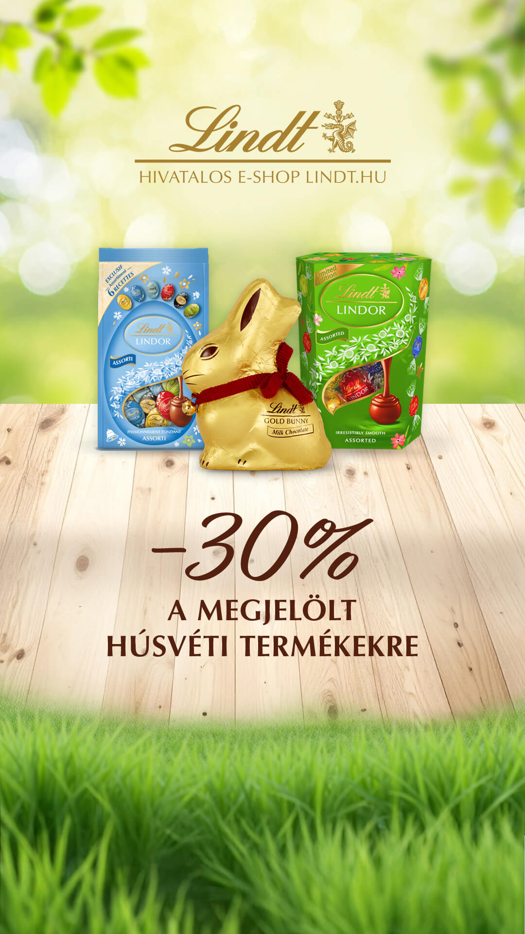 Lindt Facebook ad