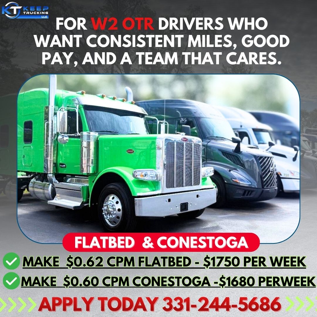 Keep Trucking Facebook ad from May 19, 2026