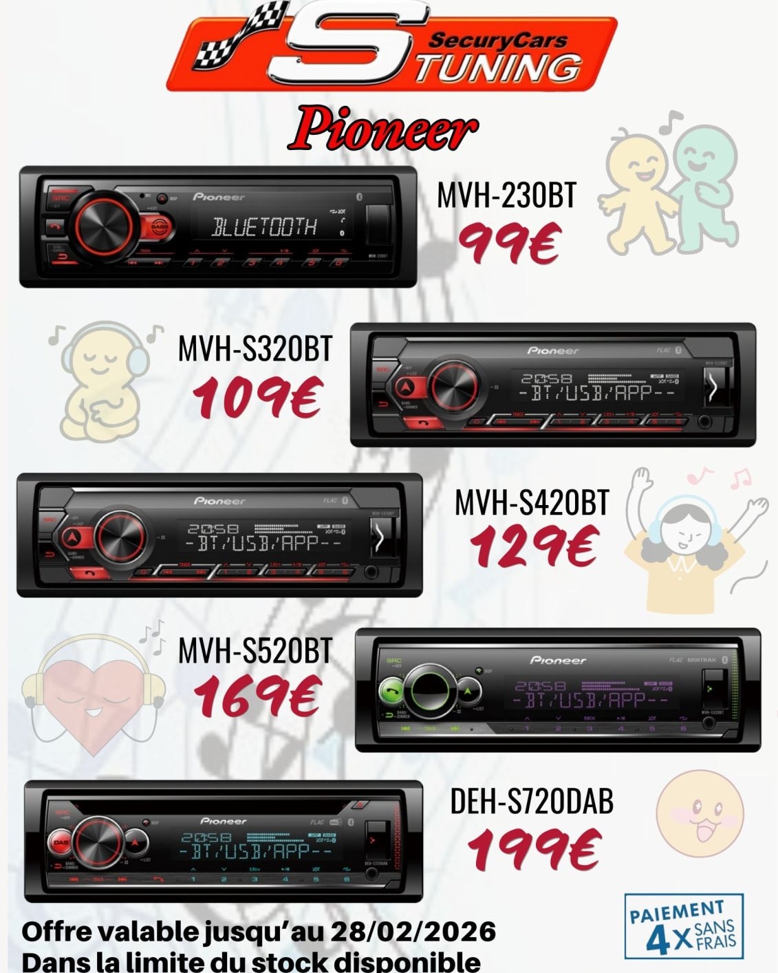 Securycars Facebook ad: FEVRIER