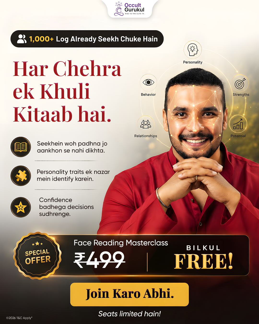 Occult Gurukul Facebook ad