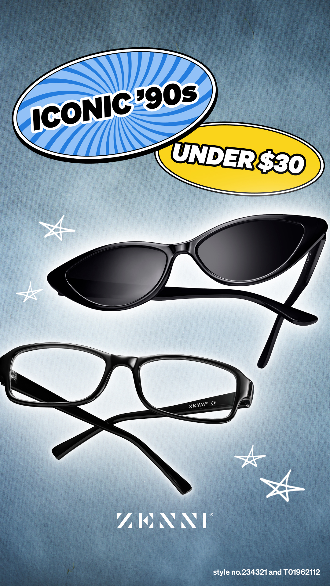 Zenni Optical Facebook ad