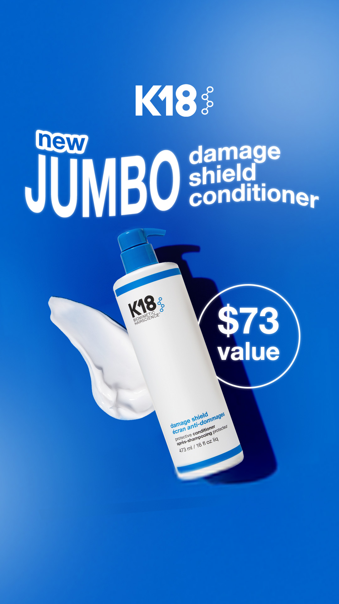 K18 Hair Facebook ad