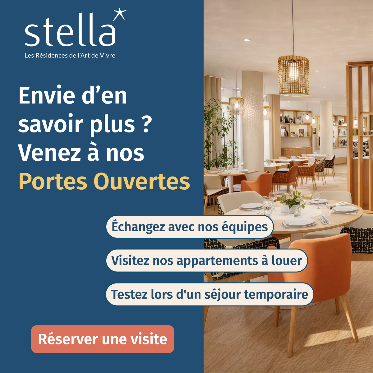 Stella Résidences Seniors Facebook ad