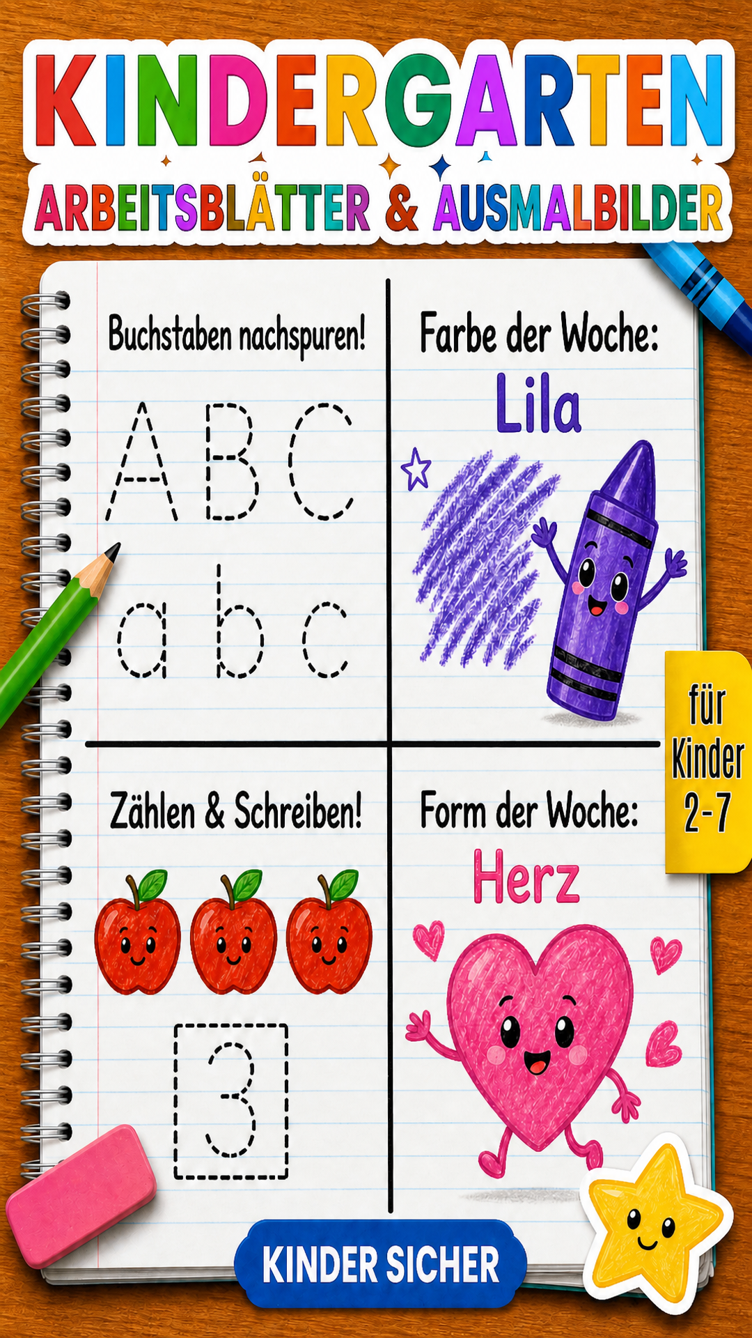 LogicLike Kids: ABC, Reading, Tracing Facebook ad