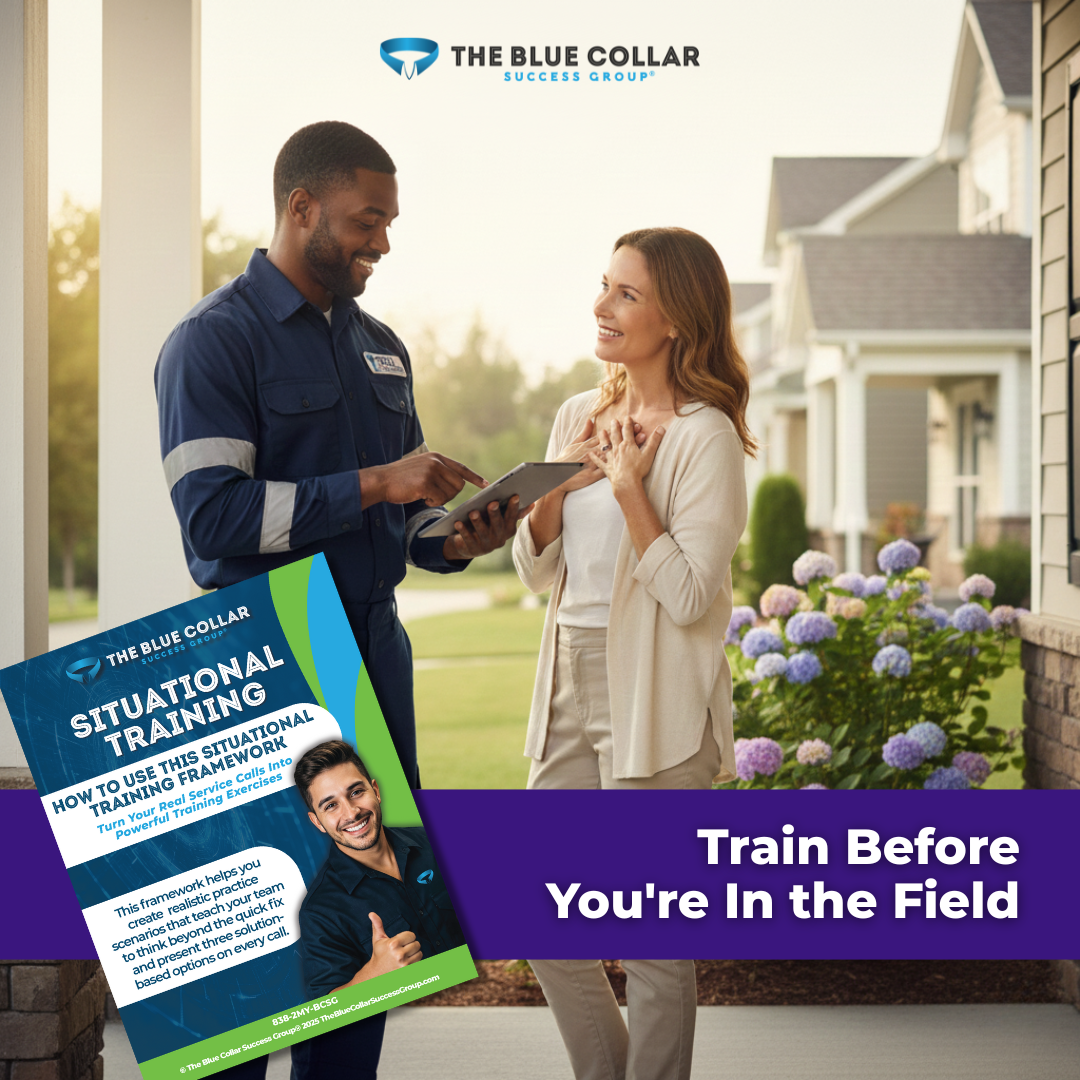 The Blue Collar Success Group Facebook ad