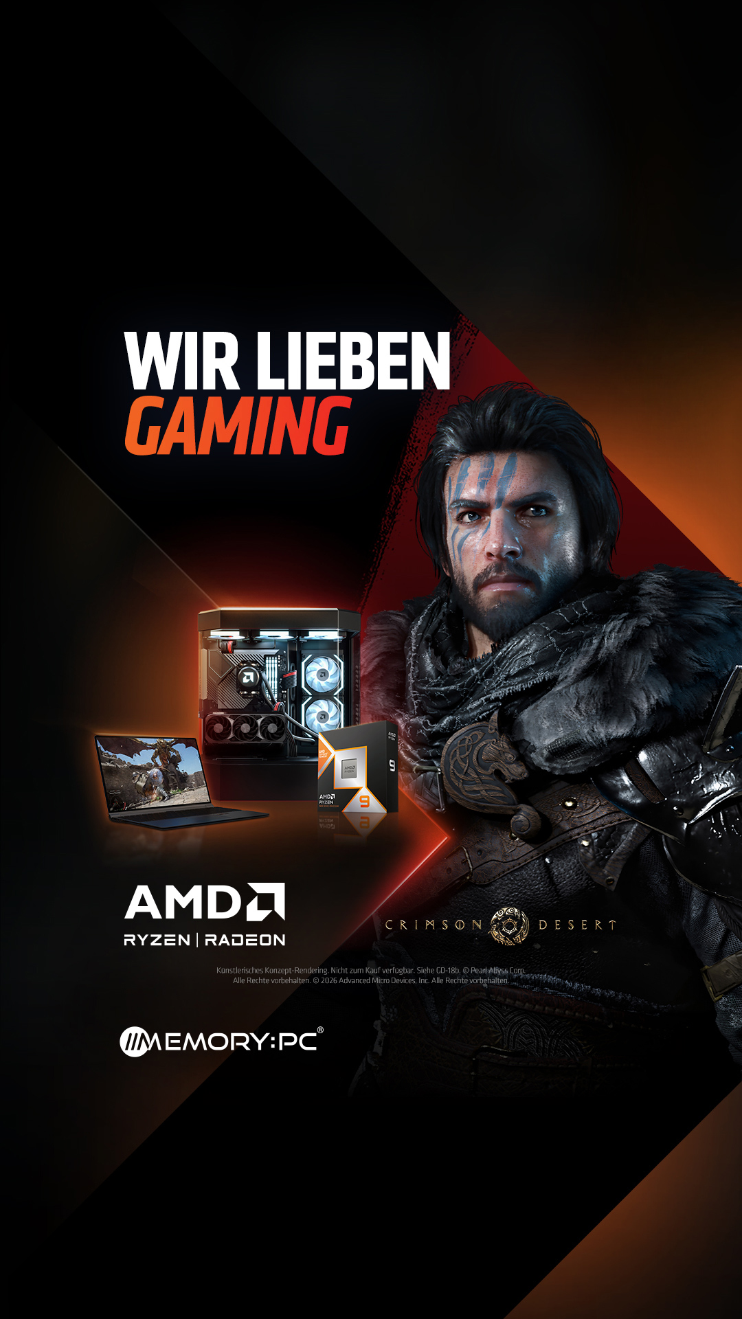Memory PC GmbH Facebook ad