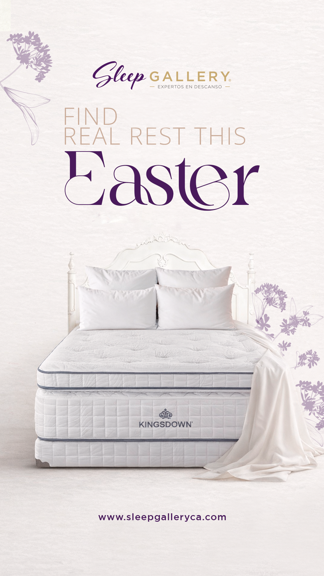 Sleep Gallery CR Facebook ad