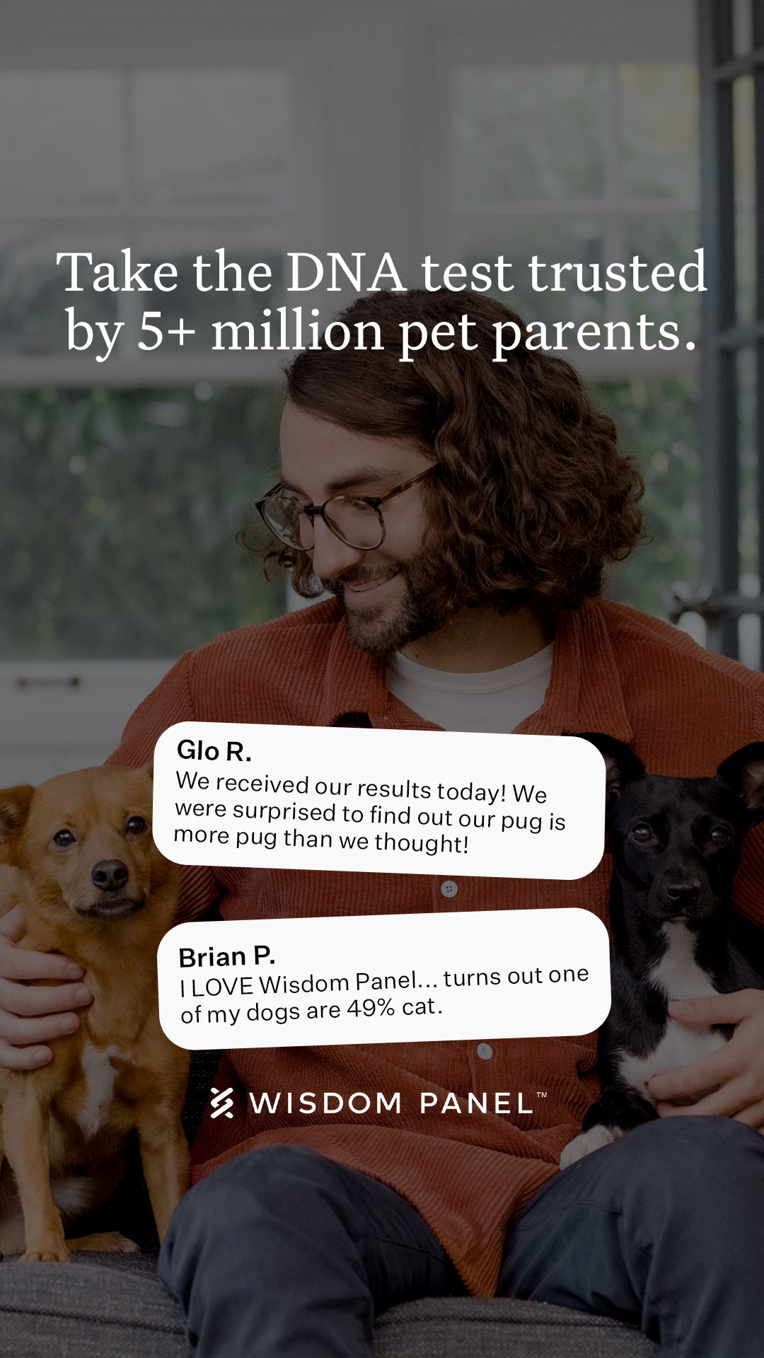 Wisdom Panel Facebook ad